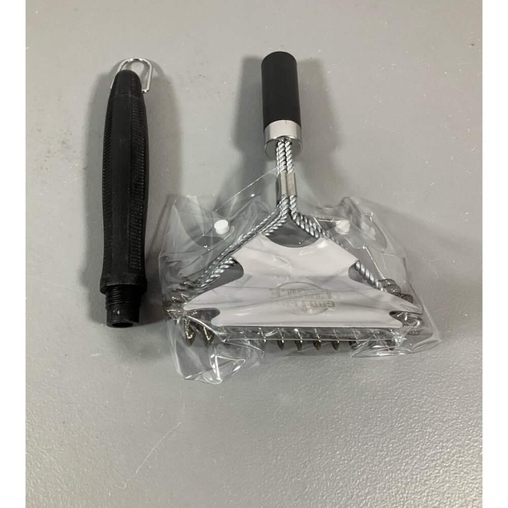 Grillers Choice Commercial Grill Brush - Bristle-Free Double Helix, Stainless St - Picture 5 of 7